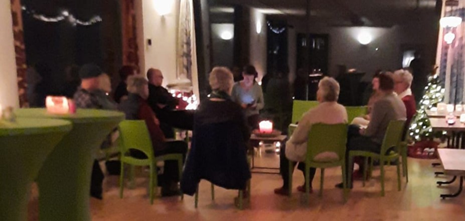 Verbindende avond in de ont-moeting in natuurhuis de vlier